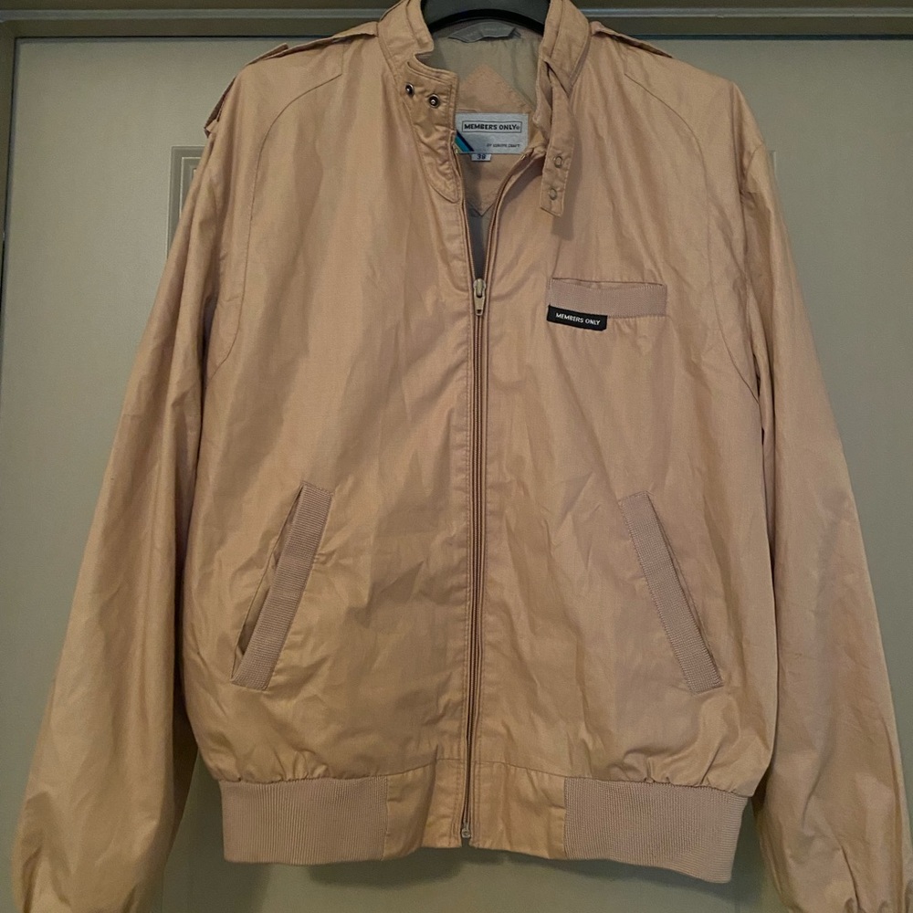 Mens members only jacket